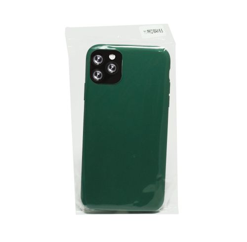 Чехол-накладка для iPhone 11 Pro Max LATEX темно-зеленый оптом, в розницу Центр Компаньон фото 2