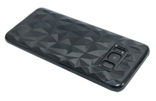 Чехол-накладка для Samsung G955F S8 Plus JZZS Diamond TPU черная оптом, в розницу Центр Компаньон