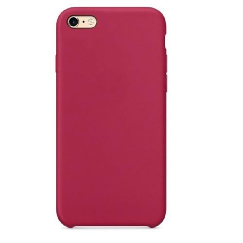 Чехол-накладка для iPhone 6/6S Plus SILICONE CASE малиновый (36) - оптовая продажа Чехол-накладка для iPhone 6/6S Plus SILICONE CASE малиновый (36) - фото