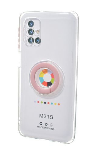 Чехол-накладка для Samsung M317F M31S NEW RING TPU розовый оптом, в розницу Центр Компаньон фото 2