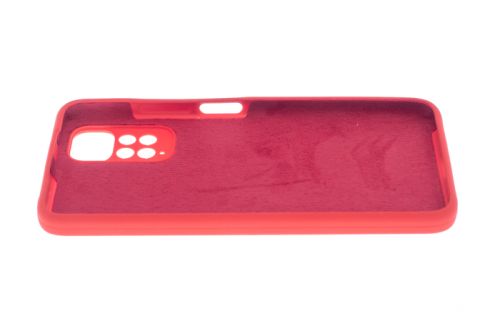 Чехол-накладка для XIAOMI Redmi Note 11S SILICONE CASE OP закрытый красный (1) оптом, в розницу Центр Компаньон фото 3