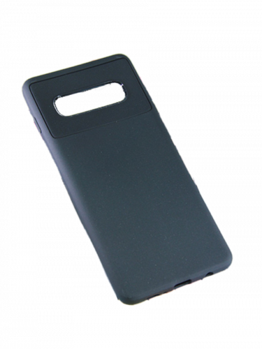 Чехол-накладка для Samsung G973 S10 STREAK TPU черный - фото