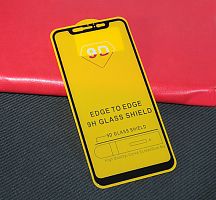 Купить Защитное стекло для XIAOMI Mi8 FULL GLUE (желтая основа) пакет черный оптом, в розницу в ОРЦ Компаньон