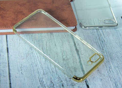 Чехол-накладка для HUAWEI Honor 10 ELECTROPLATED TPU DOKA золото - оптовая продажа фото 4 Чехол-накладка для HUAWEI Honor 10 ELECTROPLATED TPU DOKA золото - фото фото 4