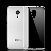 Чехол-накладка для MEIZU M3/3S FASHION TPU ЭКОНОМ пакет белый - фото