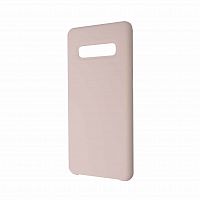 Купить Чехол-накладка для Samsung G975F S10 Plus SILICONE CASE NL OP светло-розовый (18) оптом, в розницу в ОРЦ Компаньон