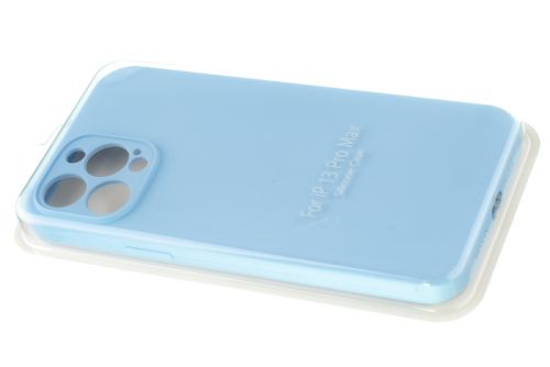 Чехол-накладка для iPhone 13 Pro Max VEGLAS SILICONE CASE NL Защита камеры сиренево-голубой (5) оптом, в розницу Центр Компаньон фото 2
