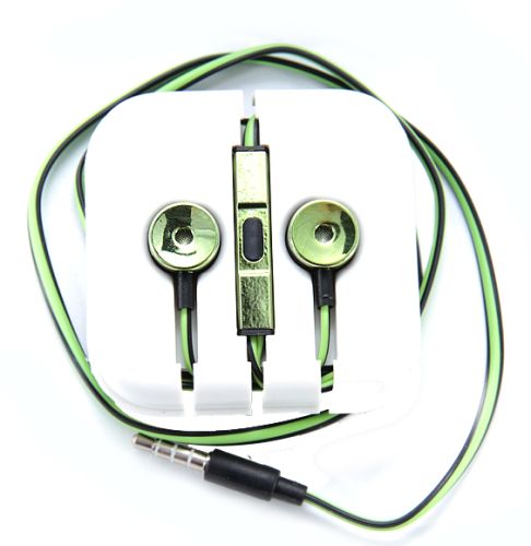 Наушники проводные EURO 1:1 для XIAOMI  M4 вакуумная зеленый, Ограниченно годен оптом, в розницу Центр Компаньон