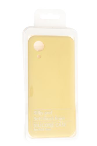 Чехол-накладка для Samsung A032F A03 Core SILICONE CASE NL OP закрытый желтый (20) оптом, в розницу Центр Компаньон фото 4