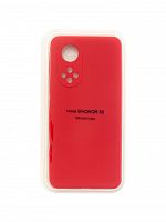 Чехол-накладка для HUAWEI Honor 50/Nova 9 VEGLAS SILICONE CASE закрытый красный (1) - фото