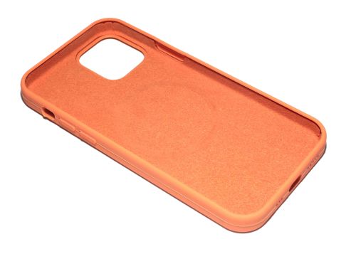 Чехол-накладка для iPhone 12\12 Pro SILICONE TPU NL поддержка MagSafe оранжевый коробка оптом, в розницу Центр Компаньон фото 3