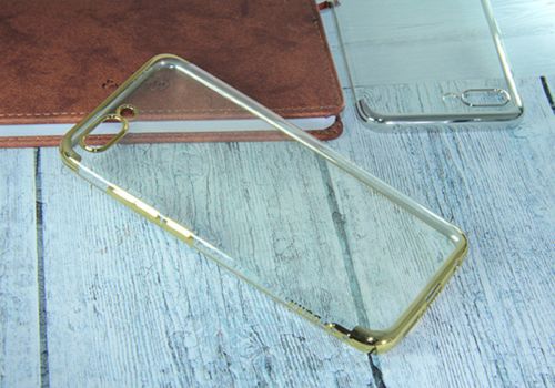 Чехол-накладка для HUAWEI Honor 10 ELECTROPLATED TPU DOKA золото - оптовая продажа фото 2 Чехол-накладка для HUAWEI Honor 10 ELECTROPLATED TPU DOKA золото - фото фото 2