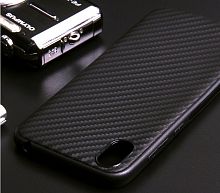 Чехол-накладка для HUAWEI Honor 8S/Y5 2019 CARBON TPU черный - фото