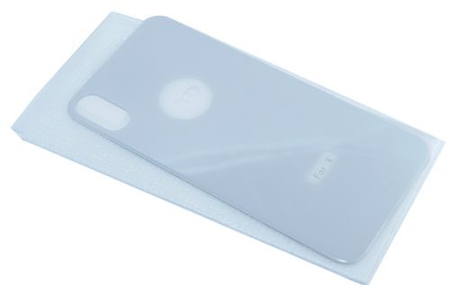 Защитное стекло для iPhone X/XS/11 Pro 3D ЗАДНЕЕ пакет белый оптом, в розницу Центр Компаньон