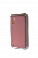 Чехол-накладка для Samsung A015F A01 SILICONE CASE розовый (4) - фото