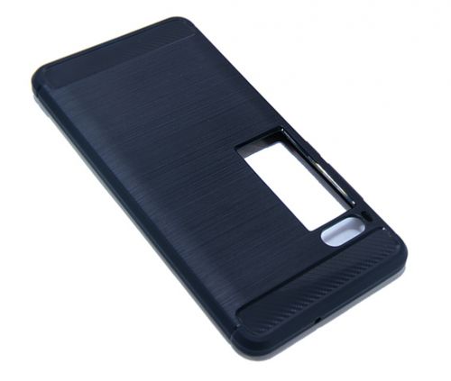 Чехол-накладка для MEIZU Pro 7 009508 ANTISHOCK темно-синий - фото фото 3