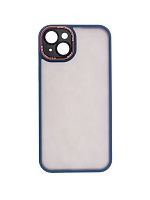 Купить Чехол-накладка для iPhone 15 Plus VEGLAS Crystal Shield синий оптом, в розницу в ОРЦ Компаньон
