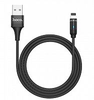 Купить Кабель USB Lightning 8Pin HOCO U76 Fresh Magnetic 2.0A 1.2м черный оптом, в розницу в ОРЦ Компаньон