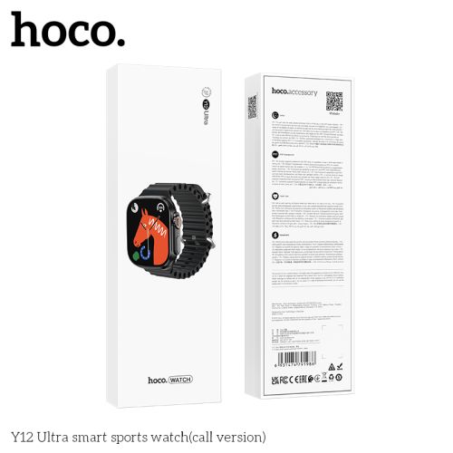 Умные часы Smart Watch HOCO Y12 ULTRA черный оптом, в розницу Центр Компаньон фото 6