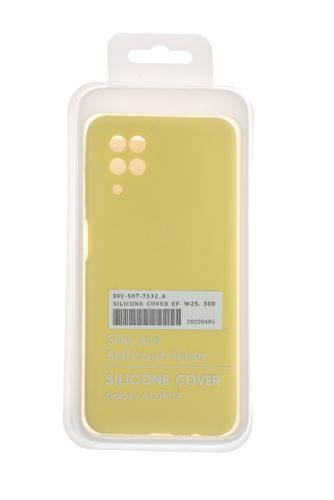 Чехол-накладка для Samsung M127F M12 SILICONE CASE OP закрытый желтый (20) оптом, в розницу Центр Компаньон фото 4