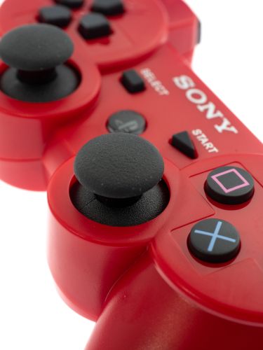 Джойстик для SONY PS3 беспроводной красный оптом, в розницу Центр Компаньон фото 4