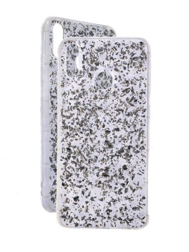 Чехол-накладка для HUAWEI P Smart+ GLITTER TPU серебро - оптовая продажа Чехол-накладка для HUAWEI P Smart+ GLITTER TPU серебро - фото