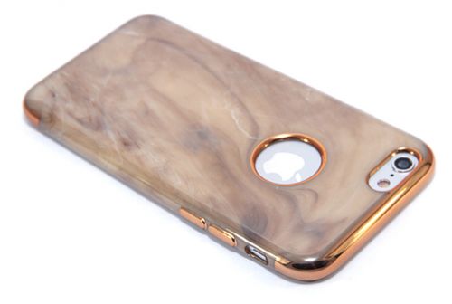 Чехол-накладка для iPhone 6/6S C-CASE МРАМОР TPU бежевый - оптовая продажа фото 3 Чехол-накладка для iPhone 6/6S C-CASE МРАМОР TPU бежевый - фото фото 3