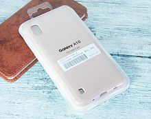 Купить Чехол-накладка для Samsung A105F A10 SILICONE CASE закрытый светло-розовый (18) оптом, в розницу в ОРЦ Компаньон