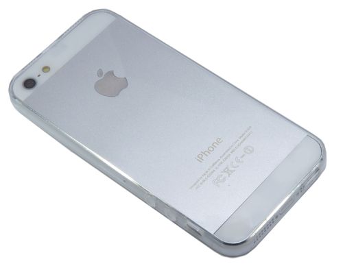 Чехол-накладка для iPhone 5G/5S FASHION TPU пакет прозрачный оптом, в розницу Центр Компаньон фото 5