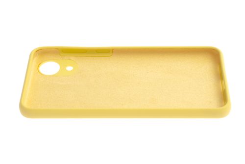 Чехол-накладка для Samsung A032F A03 Core SILICONE CASE NL OP закрытый желтый (20) оптом, в розницу Центр Компаньон фото 3