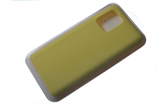 Чехол-накладка для Samsung G770 S10 Lite SILICONE CASE желтый (20) - фото фото 2
