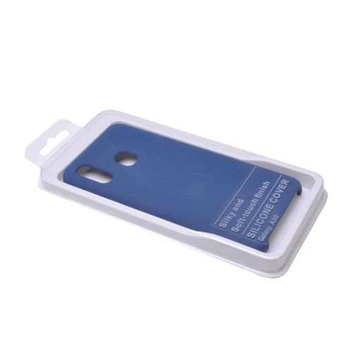 Чехол-накладка для Samsung A305F A30/A205F A20 SILICONE CASE NL OP темно-синий (8) оптом, в розницу Центр Компаньон фото 3