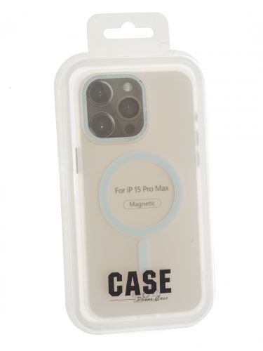 Чехол-накладка для iPhone 15 Pro Max VEGLAS Fog Magnetic белый оптом, в розницу Центр Компаньон фото 4