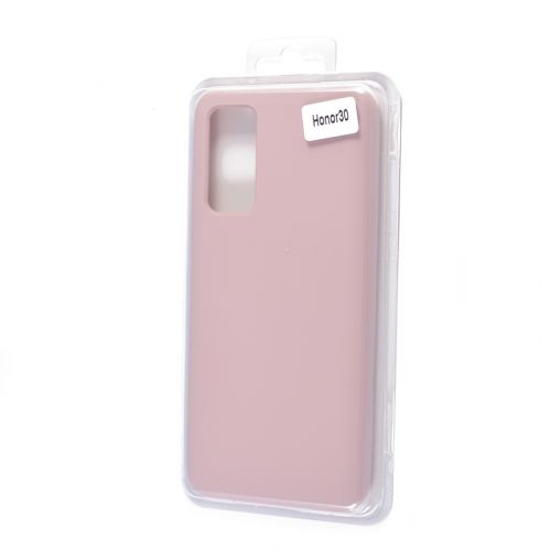 Чехол-накладка для HUAWEI Honor 30 VEGLAS SILICONE CASE закрытый светло-розовый (18)																 оптом, в розницу Центр Компаньон