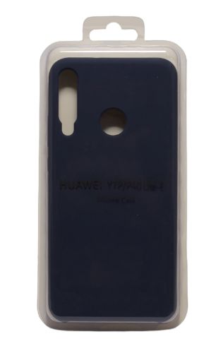 Чехол-накладка для HUAWEI P40 Lite E/Honor 9C SILICONE CASE темно-синий (8)															 оптом, в розницу Центр Компаньон фото 2