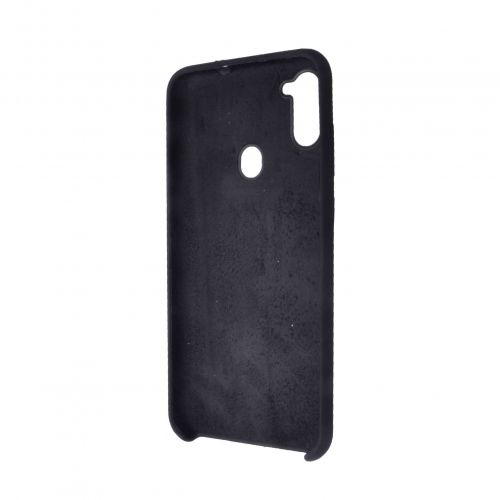 Чехол-накладка для Samsung A115 A11 SILICONE CASE NL OP черный (3) - оптовая продажа фото 3 Чехол-накладка для Samsung A115 A11 SILICONE CASE NL OP черный (3) - фото фото 3