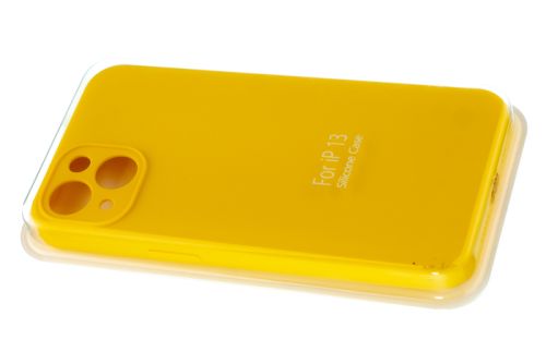 Чехол-накладка для iPhone 13 VEGLAS SILICONE CASE NL Защита камеры желтый (4) оптом, в розницу Центр Компаньон фото 2