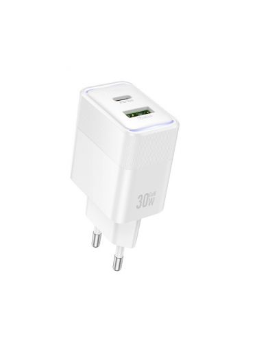 СЗУ USB HOCO CS112A PD30W QC3.0 белый - оптовая продажа СЗУ USB HOCO CS112A PD30W QC3.0 белый - фото