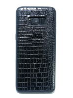 Купить Чехол-накладка для Samsung G950 S8 TOP FASHION Рептилия TPU черный блистер оптом, в розницу в ОРЦ Компаньон