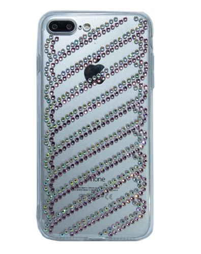 Чехол-накладка для iPhone 7/8 Plus YOUNICOU стразы LINES PC+TPU Вид 3 оптом, в розницу Центр Компаньон фото 3