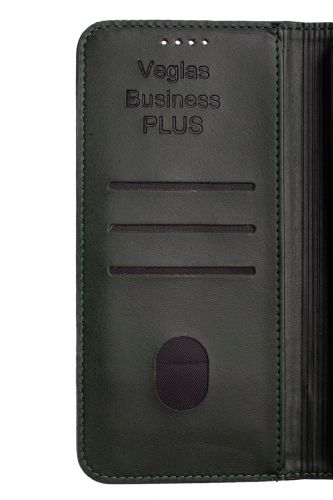 Чехол-книжка для XIAOMI Redmi 15C VEGLAS BUSINESS PLUS темно-зеленый - оптовая продажа фото 7 Чехол-книжка для XIAOMI Redmi 15C VEGLAS BUSINESS PLUS темно-зеленый - фото фото 7