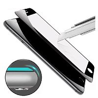 Защитное стекло для iPhone 8 (5.5) 3D пакет черный - фото
