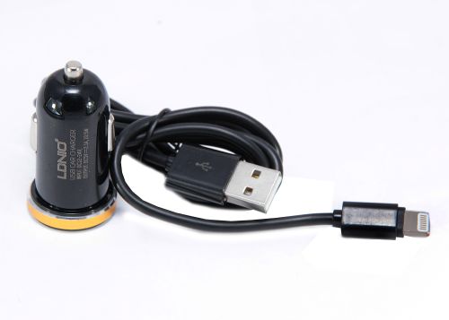 АЗУ USB 2.1A 2 USB порт LDNIO DL-С22 кабель microUSB черный оптом, в розницу Центр Компаньон фото 4