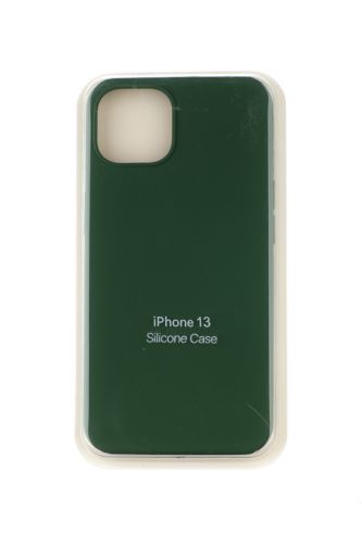 Чехол-накладка для iPhone 13 SILICONE CASE закрытый хаки (64) оптом, в розницу Центр Компаньон