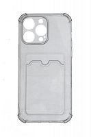 Купить Чехол-накладка для iPhone 14 Pro Max VEGLAS Air Pocket черно-прозрачный оптом, в розницу в ОРЦ Компаньон