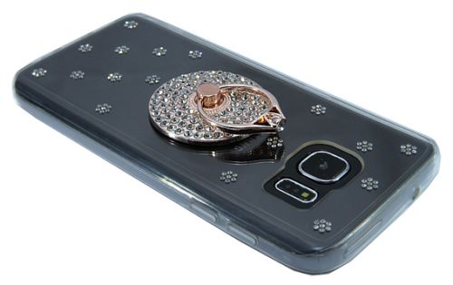 Чехол-накладка для SAMSUNG G930F S7 YOUNICOU стразы кольцо Круг PC+TPU оптом, в розницу Центр Компаньон фото 3