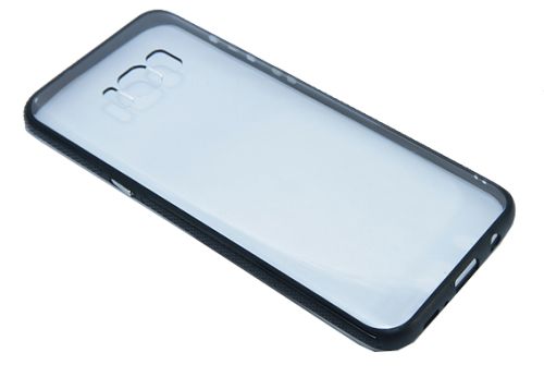 Чехол-накладка для Samsung G955F S8 Plus JZZS NEW Acrylic TPU+PC пакет черный оптом, в розницу Центр Компаньон фото 4