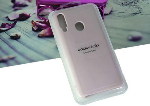 Чехол-накладка для Samsung A207F A20s SILICONE CASE светло-розовый - оптовая продажа Чехол-накладка для Samsung A207F A20s SILICONE CASE светло-розовый - фото