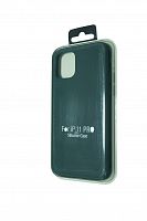Чехол-накладка для iPhone 11 Pro VEGLAS SILICONE CASE закрытый темно-зеленый (49) - фото
