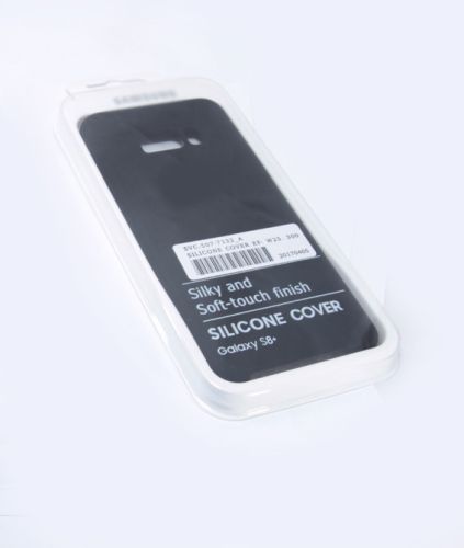 Чехол-накладка для Samsung G955H S8 Plus SILICONE CASE темно-серый оптом, в розницу Центр Компаньон фото 2